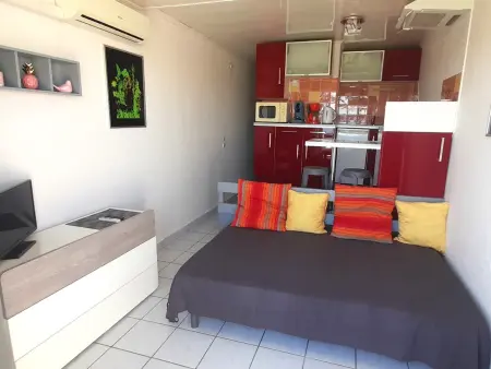 Studio climatisé 2 pers. avec balcon à Cap d'Agde : photo 4