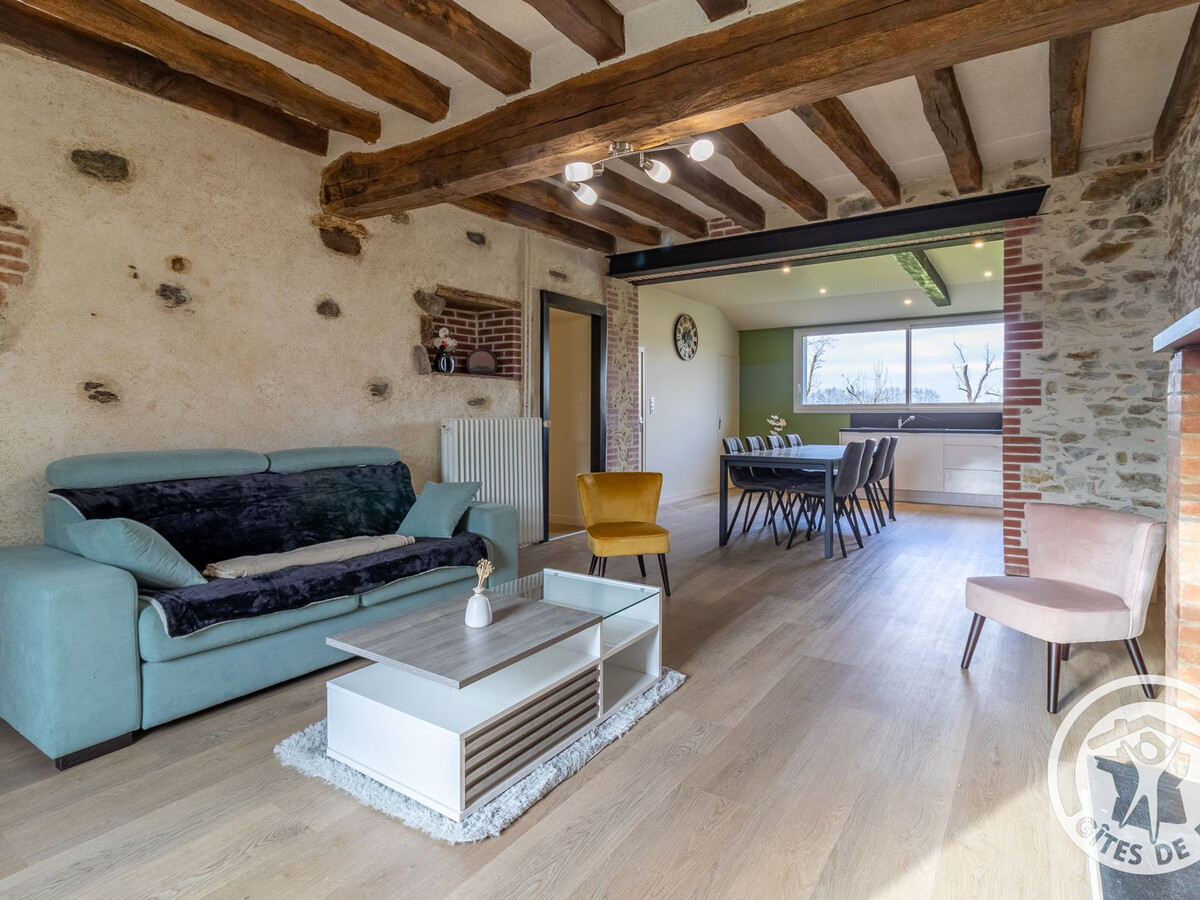 Gîte indépendant 5 pers. avec étang privé, Beaupréau-en-Mauges - Photo 1