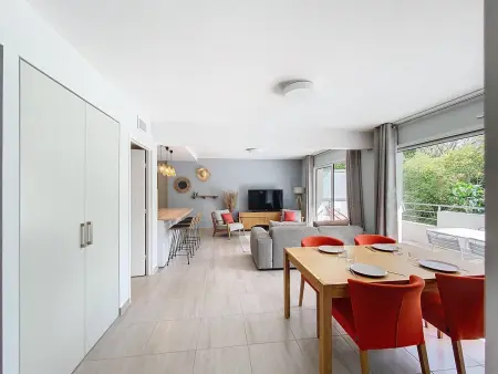 Appartement standing derniers étages, terrasse sud-ouest, accès plage : photo 8