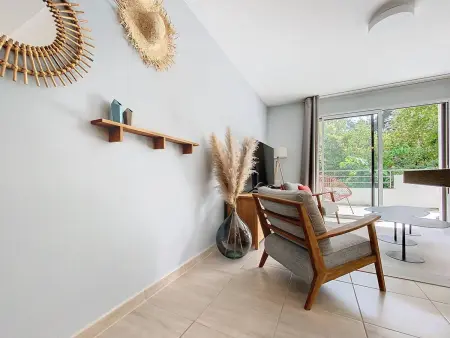 Appartement standing derniers étages, terrasse sud-ouest, accès plage : photo 14
