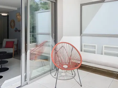 Appartement standing derniers étages, terrasse sud-ouest, accès plage : photo 16