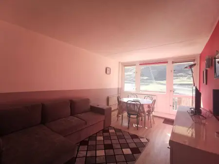 Appartement 6 pers. ski-in/ski-out, balcon sud, La Mongie : photo 6