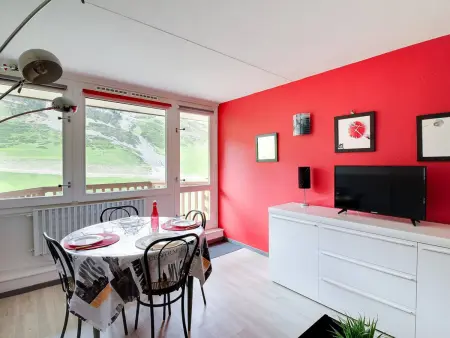 Appartement 6 pers. ski-in/ski-out, balcon sud, La Mongie : photo 7