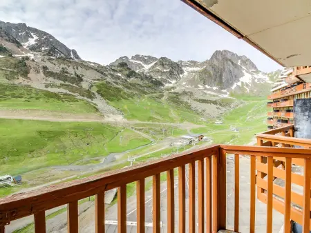 Appartement 6 pers. ski-in/ski-out, balcon sud, La Mongie : photo 8