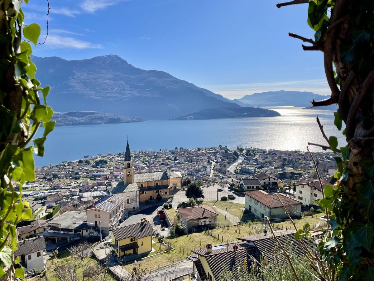 Appartement Basso à Vercana, vue panoramique lac - Photo 39