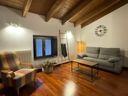 Penthouse au cœur de Jaca, 2 chambres + canapé-lit : photo 6