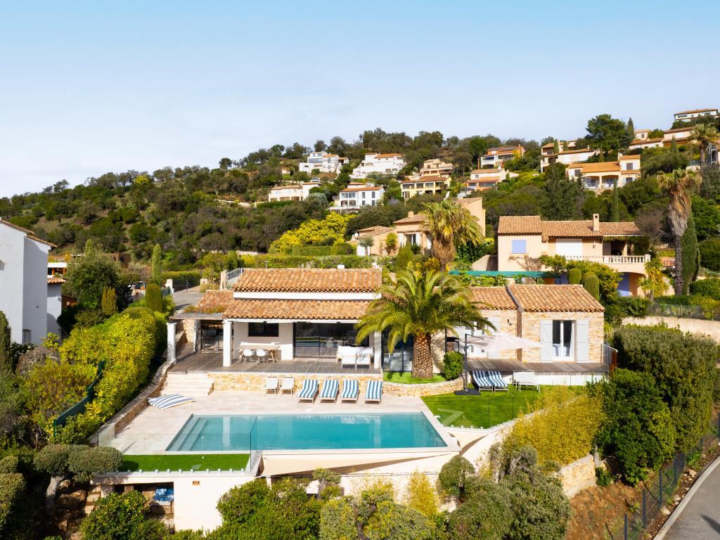 Villa Cocotiers, 6 pers., piscine chauffée et vue mer - Photo 1