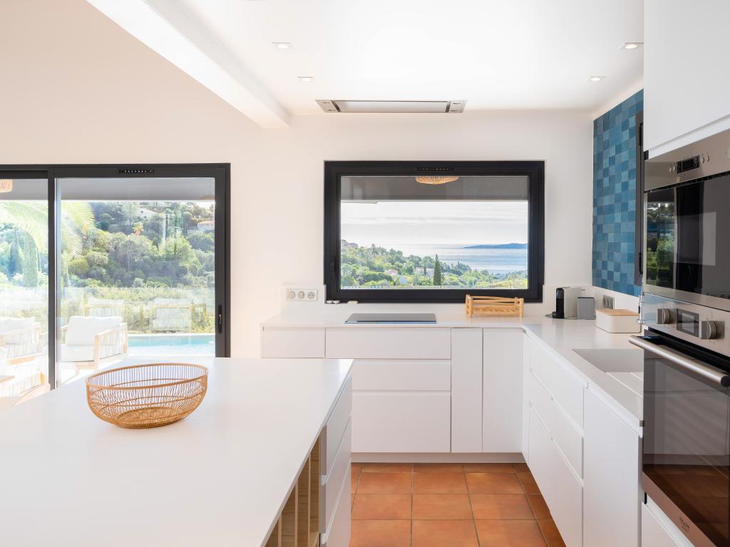 Villa Cocotiers, 6 pers., piscine chauffée et vue mer - Photo 13