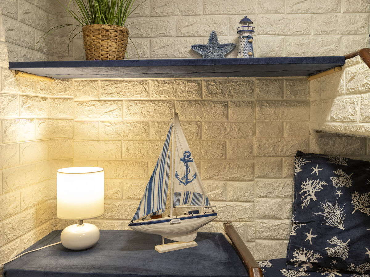 Maison flottante Alicudi : 12 pers. au bord de la mer - Photo 35