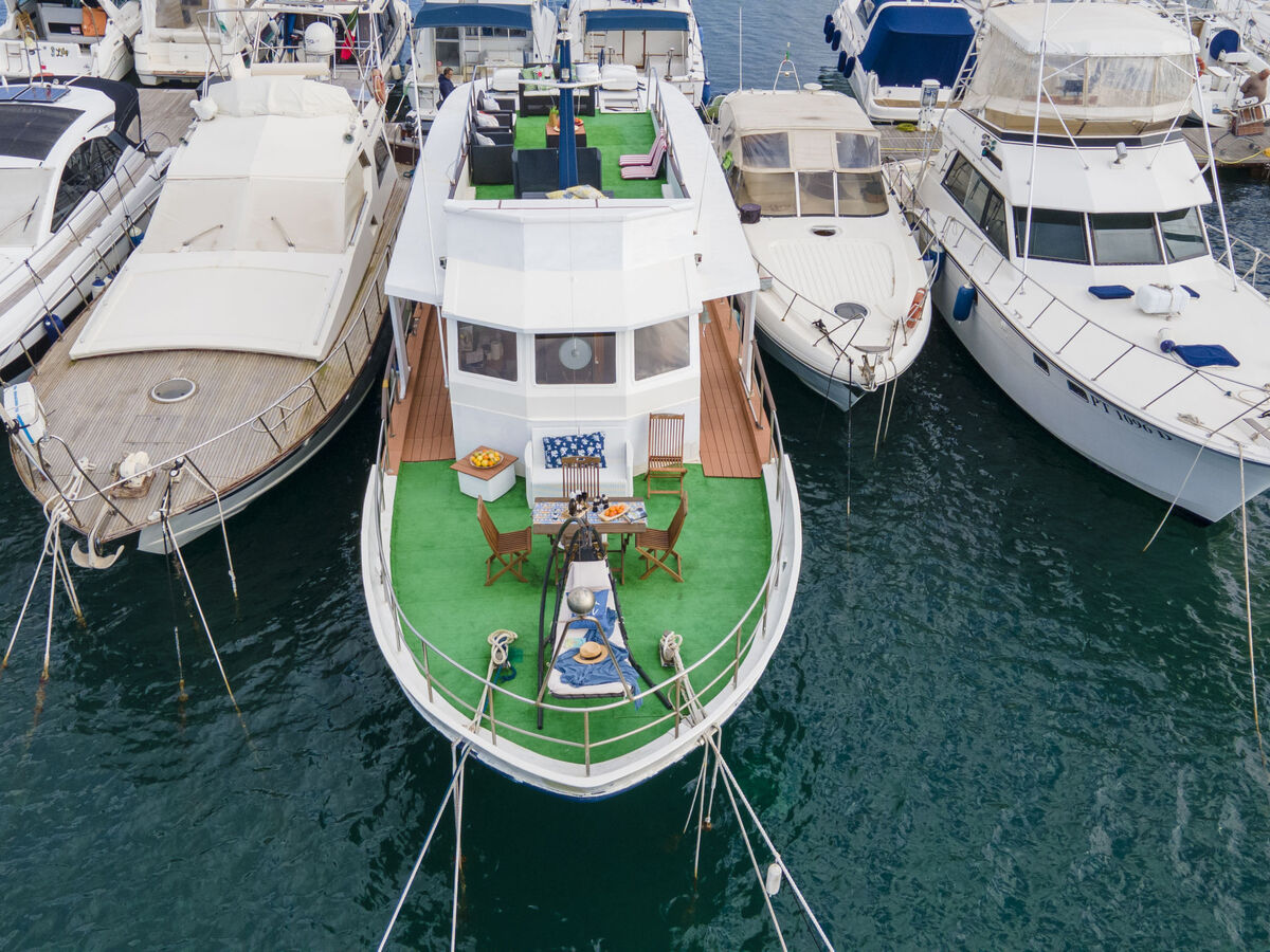 Maison flottante Alicudi : 12 pers. au bord de la mer - Photo 43