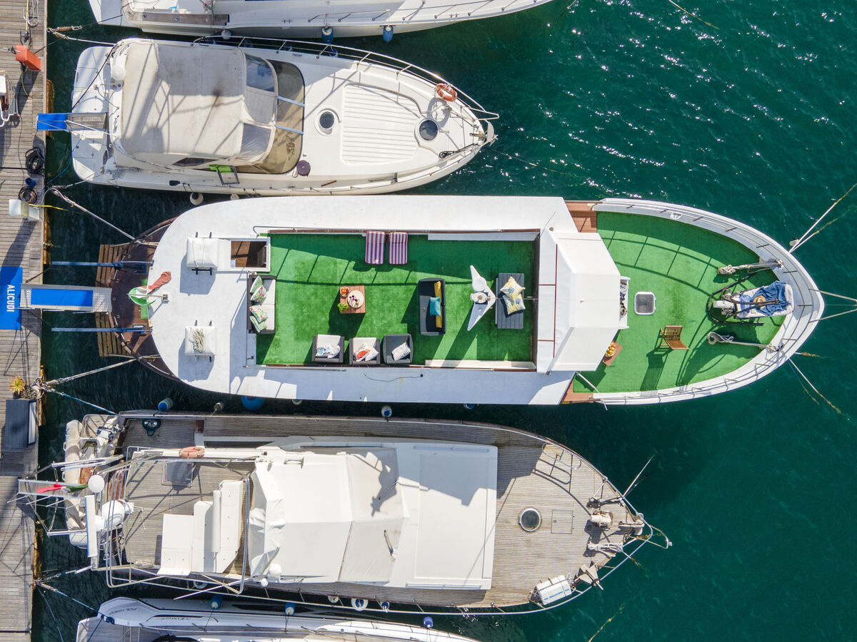 Maison flottante Alicudi : 12 pers. au bord de la mer - Photo 48