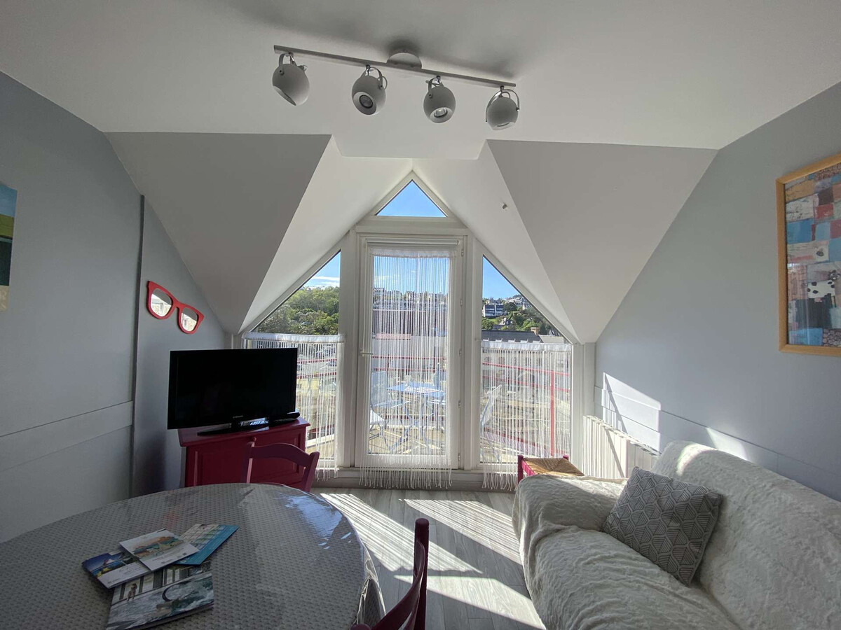 Petit Roz Braz : appartement vue mer, 4 pers à Perros-Guirec - Photo 3
