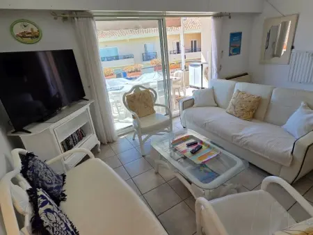 Appartement 3 pièces climatisé et terrasse, centre Sainte-Maxime : photo 13