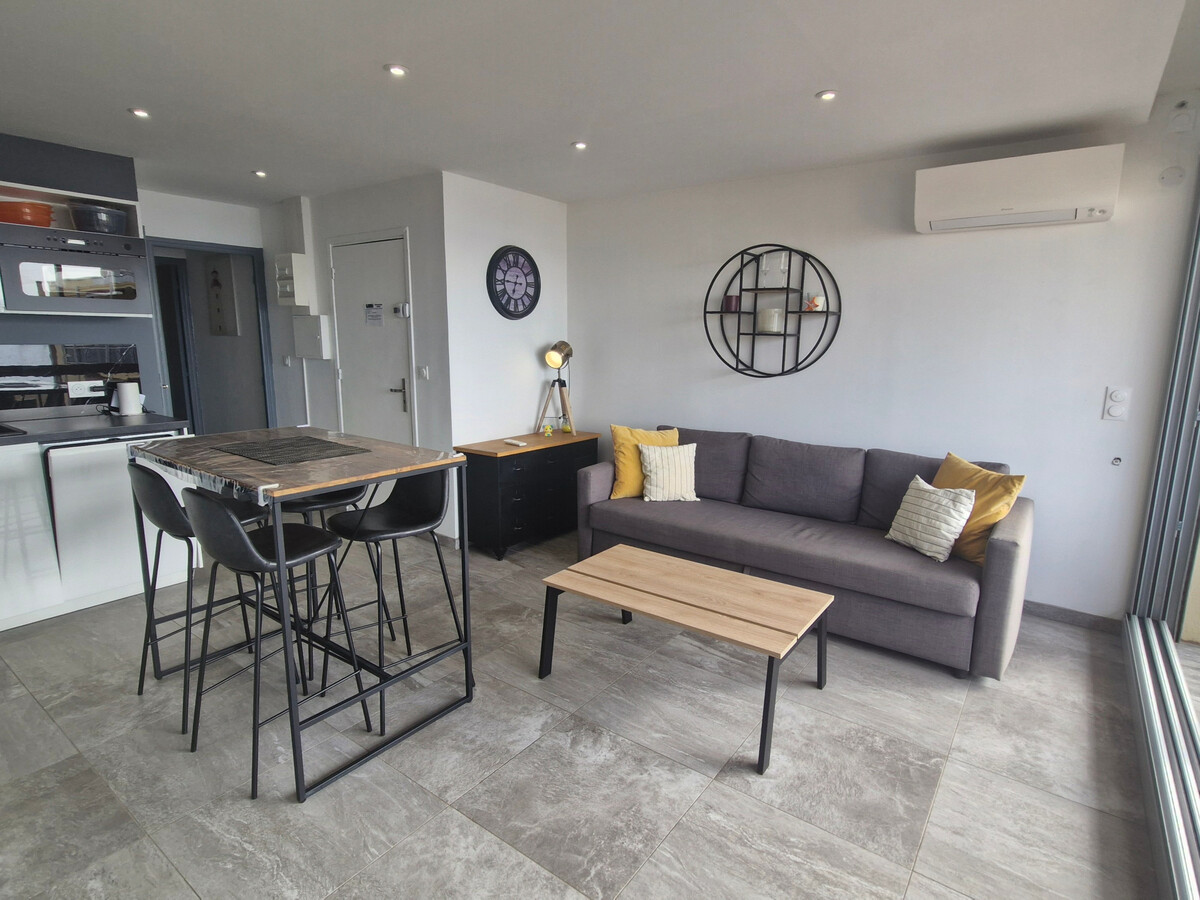 Appartement 2 pièces climatisé, vue mer et garage à Sainte-Maxime - Photo 6