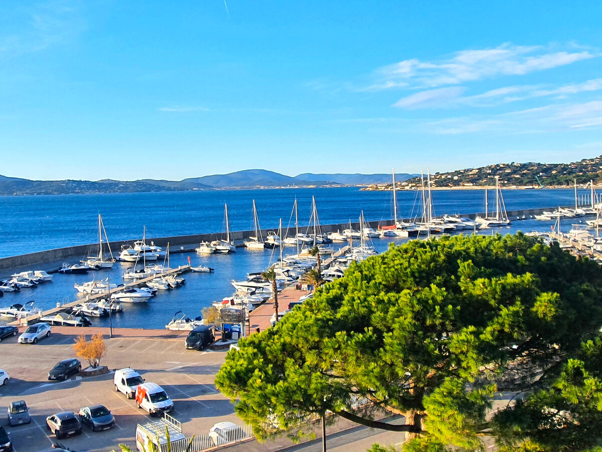 Appartement 3 pièces climatisé, terrasse vue mer et garage à Sainte-Maxime - Photo 2