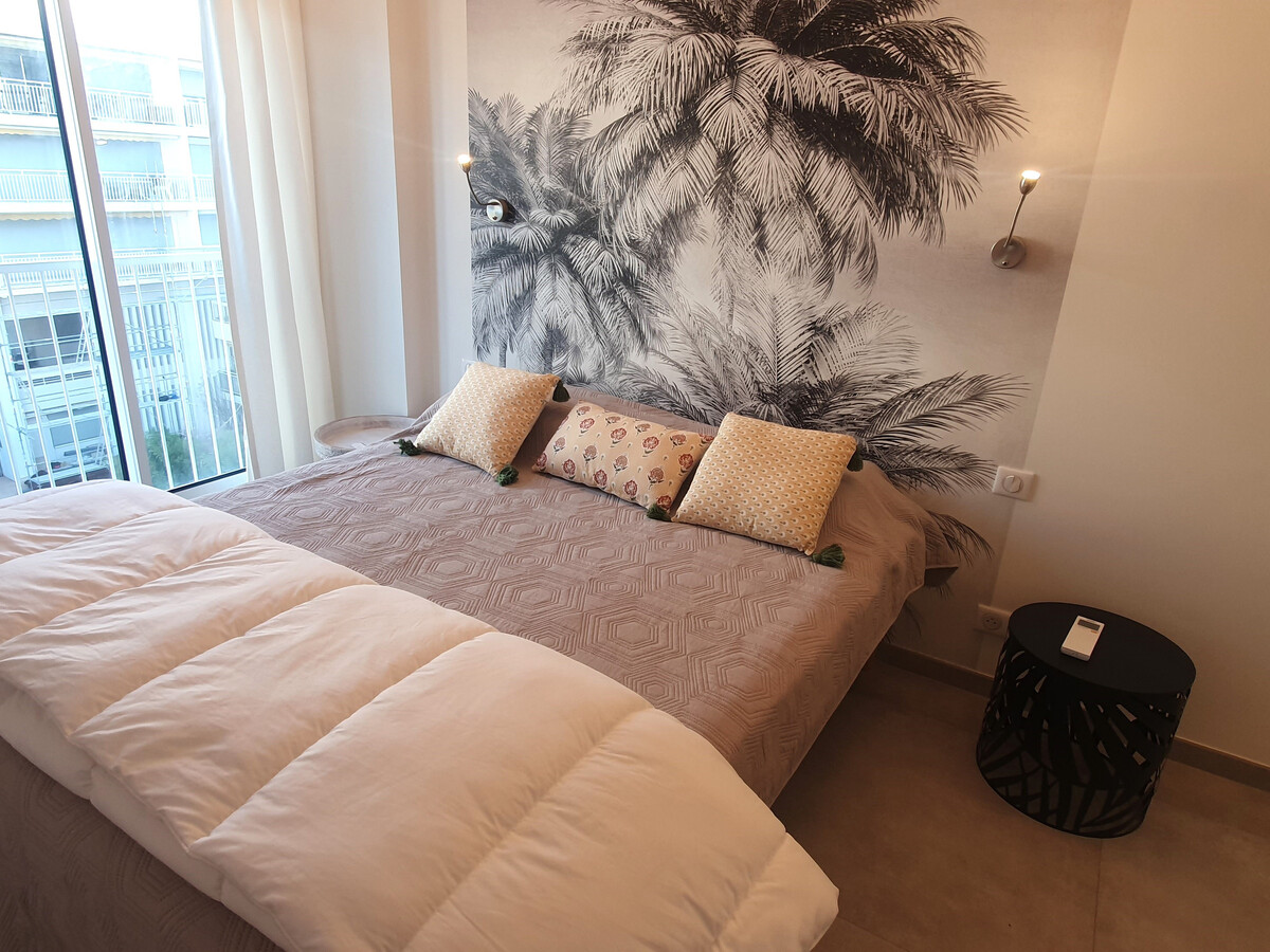 Appartement 3 pièces climatisé, terrasse vue mer et garage à Sainte-Maxime - Photo 11