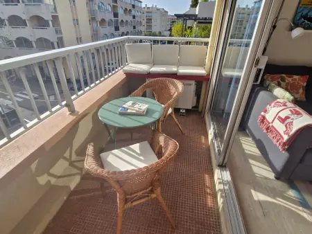 Appartement 2 pièces avec garage au centre, à 50m de la plage, climatisé : photo 16