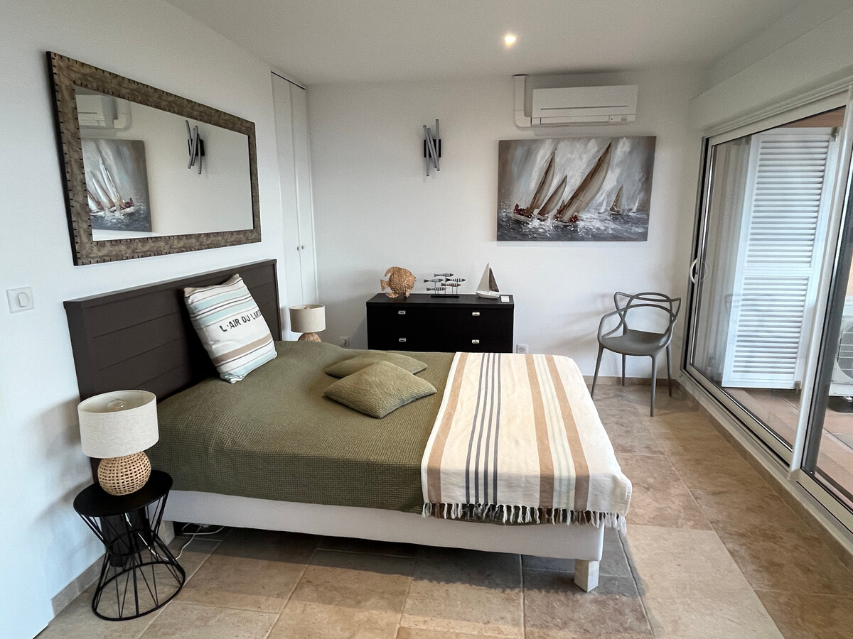 Appartement 3 pièces climatisé, piscine et vue mer à Sainte-Maxime - Photo 15