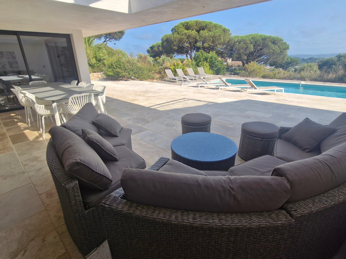 Villa 5 chambres, piscine privée et vue mer à Sainte-Maxime - Photo 11