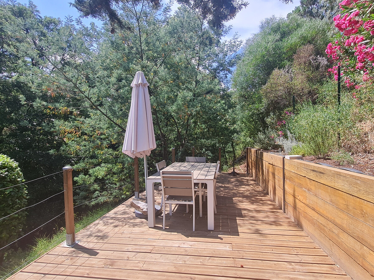Mas 3 pièces climatisé, piscine et plage à 400 m - Photo 2