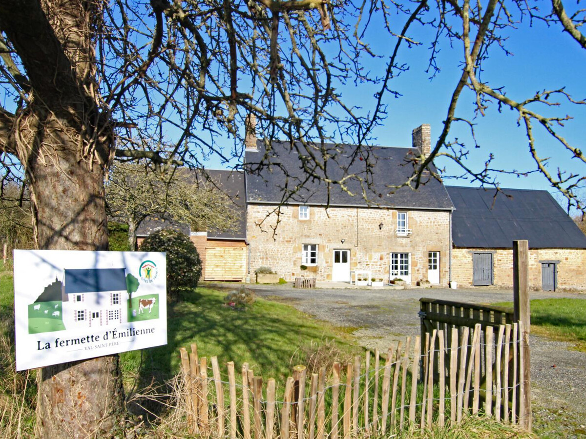 Fermette rénovée 6 pers., poêle bois et jardin au Val-Saint-Père - Photo 4