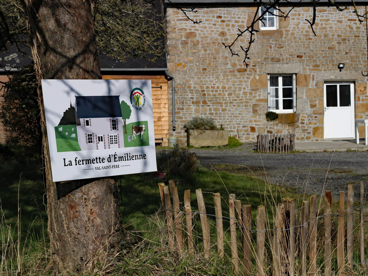Fermette rénovée 6 pers., poêle bois et jardin au Val-Saint-Père - Photo 18