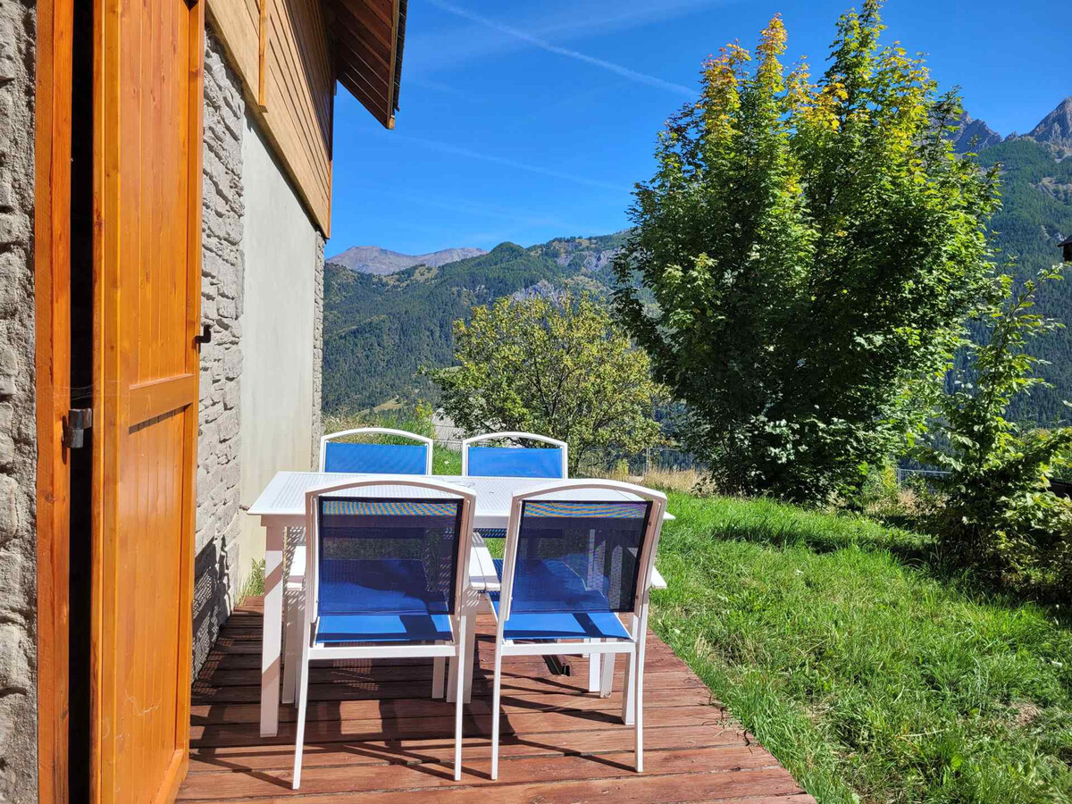 Chalet 1/2 chaleureux 6 pers, terrasse sud, cheminée - Photo 7