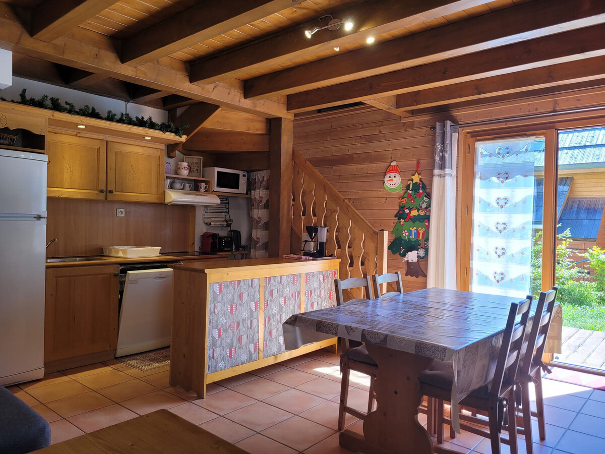 Chalet 1/2 chaleureux 6 pers, terrasse sud, cheminée - Photo 8