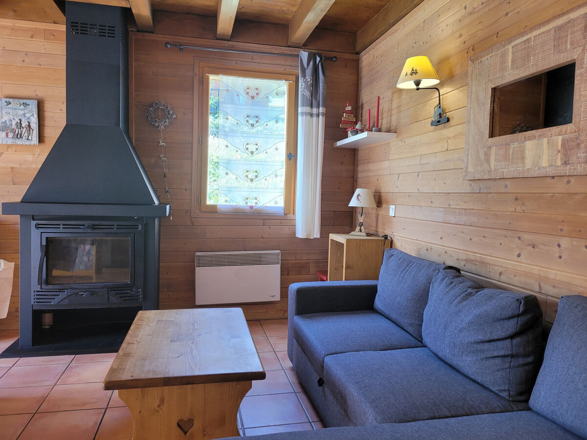 Chalet 1/2 chaleureux 6 pers, terrasse sud, cheminée - Photo 10