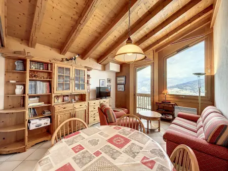 Location appartement à Combloux, Appartement 3 pièces proche pistes à Combloux avec parking