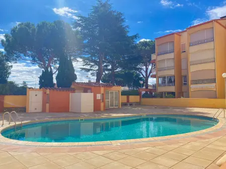 Location appartement à Argelès sur Mer, Appartement T2 avec Piscine, à 2 Pas de la Plage – 4 Couchages à Argelès-sur-Mer