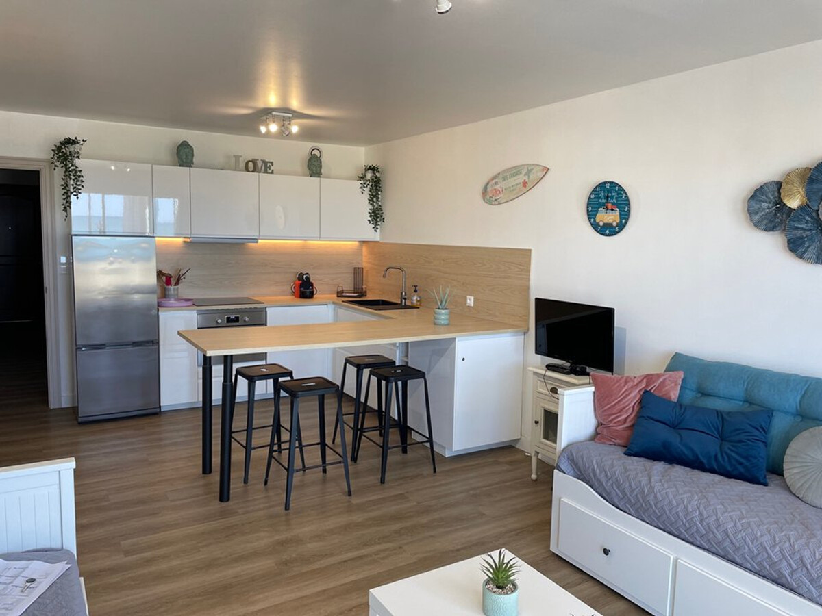 T2 Vieux-Boucau : 4 pers, loggia, parking inclus - Photo 3