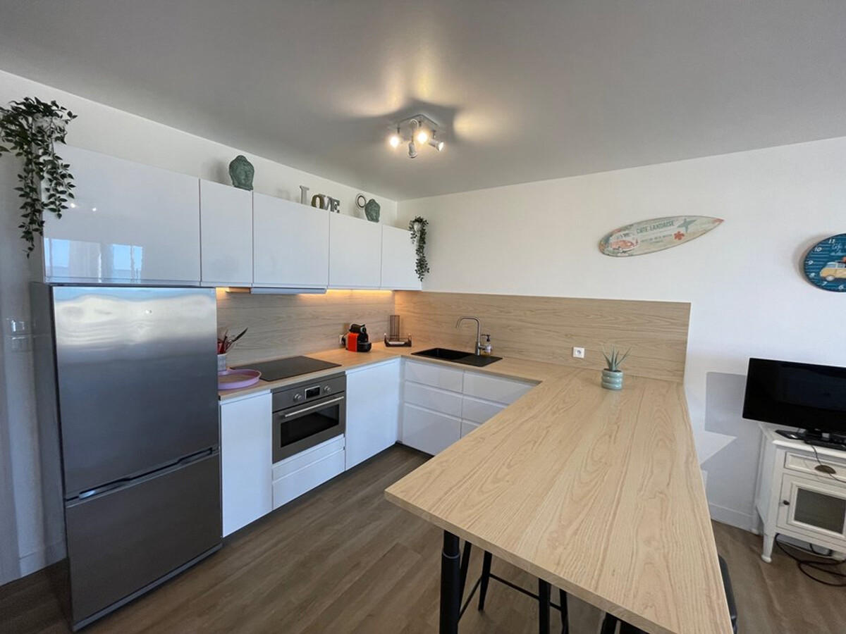 T2 Vieux-Boucau : 4 pers, loggia, parking inclus - Photo 4
