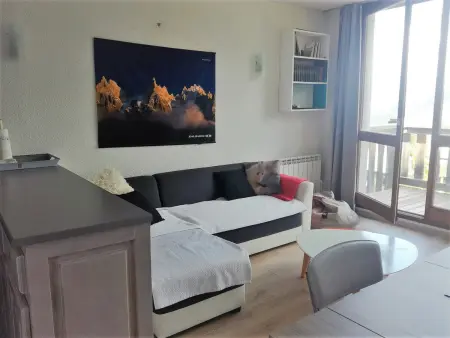 Location appartement à Pra Loup, Duplex lumineux 3 chambres pour 8 pers avec vue montagne à Pra-Loup