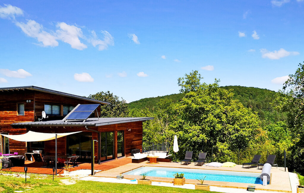 Maison bois moderne à Saint Amand De Coly, piscine chauffée - Photo 7