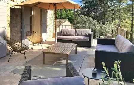 Mas De La Petite Folie, maison 12 personnes à Entrechaux : photo 14