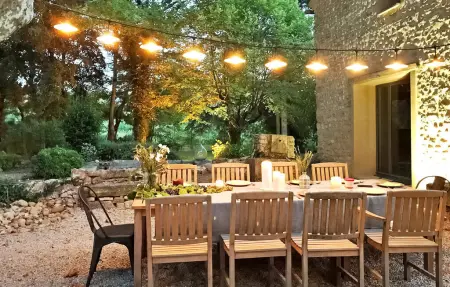 Mas De La Petite Folie, maison 12 personnes à Entrechaux : photo 18