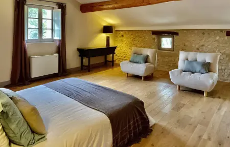 Mas De La Petite Folie, maison 12 personnes à Entrechaux : photo 38