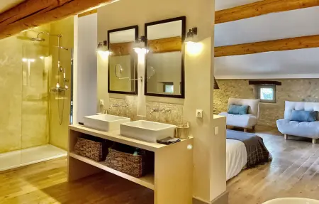 Mas De La Petite Folie, maison 12 personnes à Entrechaux : photo 43
