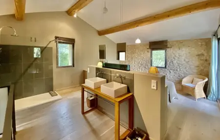 Mas De La Petite Folie, maison 12 personnes à Entrechaux : photo 46