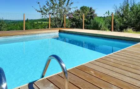 La Grange Aux Noix : maison 7 pers. avec piscine chauffée : photo 4