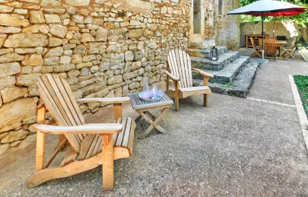 La Grange Aux Noix : maison 7 pers. avec piscine chauffée : photo 5
