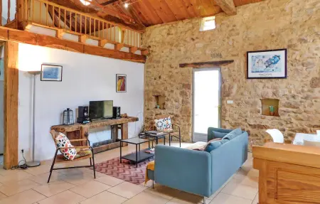La Grange Aux Noix : maison 7 pers. avec piscine chauffée : photo 6