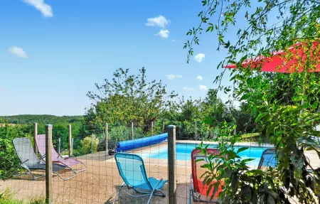 La Grange Aux Noix : maison 7 pers. avec piscine chauffée : photo 10