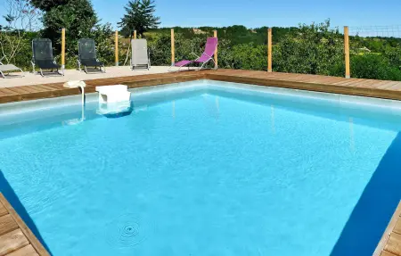 La Grange Aux Noix : maison 7 pers. avec piscine chauffée : photo 11