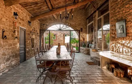 Le Mas : ferme 8 chambres avec piscine en Ardèche : photo 3