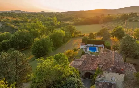 Le Mas : ferme 8 chambres avec piscine en Ardèche : photo 13
