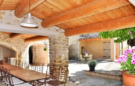 La Grange : ancienne ferme 20 pers. en Ardèche : photo 13