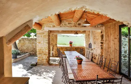 La Grange : ancienne ferme 20 pers. en Ardèche : photo 14