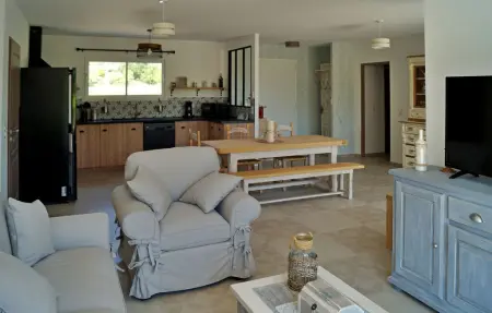 Villa La Clé Des Champs, Maison 8 personnes à Lagorce - Photo 9